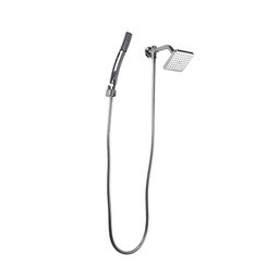Ducha Chuveiro Abs 10x10 Cm Quadrado C/ Ducha Manual com Trava - 2