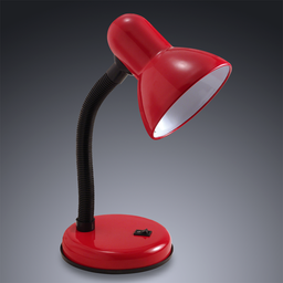 Luminária de Mesa Direcionável Gamer Escritório Estudo Viking Bivolt E27:Vermelho - 2