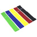 Ver imagem 3 de MINI BAND KIT COM 5 ELASTICOS EXERCICIO ACADEMIA TREINO CASA