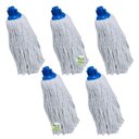 Ver imagem 1 de Refil Mopinho Encaixe de Rosca Mop Úmido Cru Algodão Pisos 5 Unidade com Excelente Absorção de Líqui