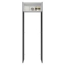 Ver imagem 4 de Porta-Geladeira 73 cm 1 Porta Basculante Preto/Branco/Preto Agata Madesa Preto/Branco/Preto