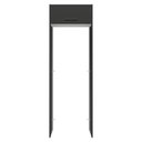 Ver imagem 6 de Porta-Geladeira 73 cm 1 Porta Basculante Preto/Branco/Preto Agata Madesa Preto/Branco/Preto