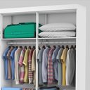 Ver imagem 4 de Guarda Roupa Casal Lu 6 Portas 4 Gavetas Carioca Móveis