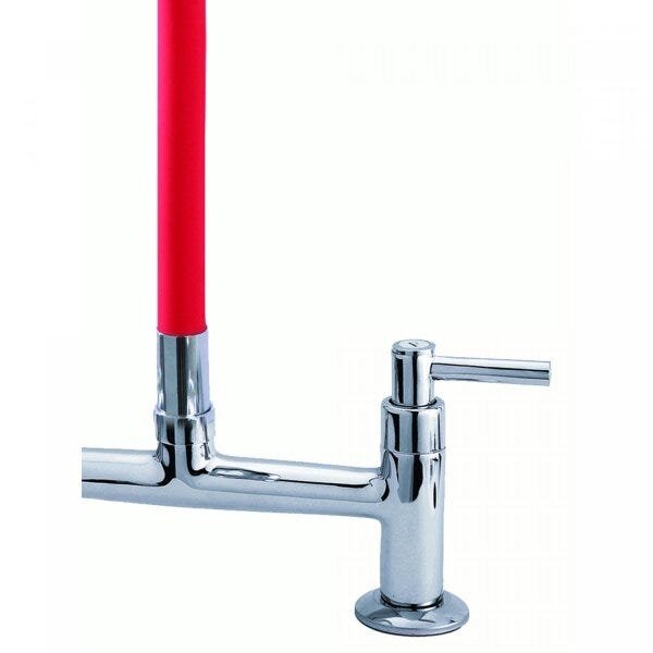 Misturador para Pia de Mesa para Cozinha Bica Flexível 1/2 C-34 1/4 de Volta Balli Metais - 2