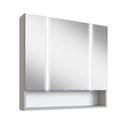 Ver imagem 2 de Espelheira para Banheiro com LED 2 Portas Yescasa Off White/Arenas