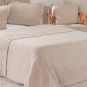 Ver imagem 3 de Kit Colcha Casal Santorini New 220x240cm Biscuit