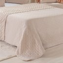 Ver imagem 5 de Kit Colcha Casal Santorini New 220x240cm Biscuit