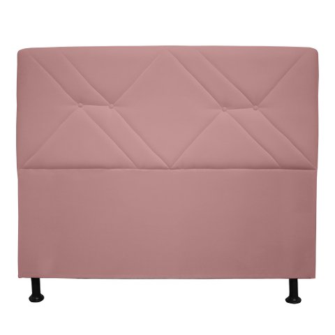 Cabeceira Mônaco 120 cm Suede Rosê