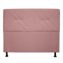 Ver imagem 1 de Cabeceira Mônaco 120 cm Suede Rosê