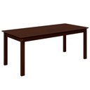 Ver imagem 1 de Mesa de Jantar Repleta Madeira Maciça 195x90 cm