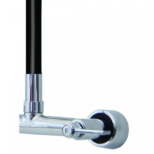 Misturador para Pia de Parede para Cozinha Bica Flexível 1/2 C-35 1/4 de Volta Balli Metais - 2