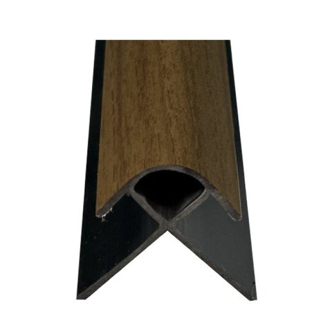 Cantoneira Externa para Parede Leve 270cm Formaco Decor Marrom/Amadeirado Cedro