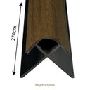 Ver imagem 3 de Cantoneira Externa para Parede Leve 270cm Formaco Decor Marrom/Amadeirado Cedro