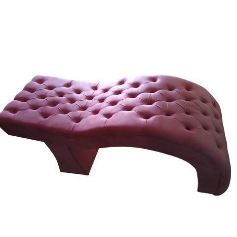 Maca Estética Joe 60X180 cm + Cadeira Mocho Veludo Rosa Facial Cílios E Sobrancelhas Mz Decor
