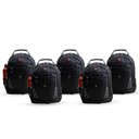 Ver imagem 1 de Kit 5 Mochila com Alça de Aço Forte Grande Interlagos Swiss Move