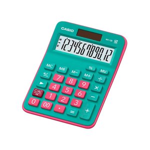 Calculadora de Mesa 12 Digitos Verde - Mx-12b-gnrd-w-dc