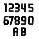 Ver imagem 3 de Numero Residencial Preto 8 - Roper Plast