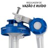 Kit Mecanismo Reparo Completo Universal Acionamento Superior C/ Boia Acoplada Caixa Descarga | Valep - 4