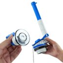 Ver mais imagens de Kit Mecanismo Reparo Completo Universal Acionamento Superior C/ Boia Acoplada Caixa Descarga | Valep
