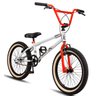 Bicicleta Aro 20 Bmx Pro-x Série 1 Freio V-brake Pneu Balão Pro X Branco-Laranja - 2