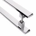 Ver imagem 4 de Puxador para Porta Pivotante Vidro Inox 50cm Fs.master
