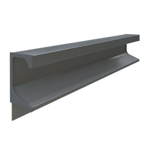 Perfil Puxador Alumínio Gola RM-176 para 15mm Barra 03 metros Branco Brilhante Rometal 01 unidade