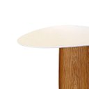 Ver imagem 2 de Mesa de Jantar Cone Orgânica Redonda 100x103 Cm Base Freijó com Tampo Laqueado Linn Design