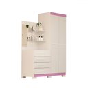 Ver imagem 7 de Guarda-roupa Solteiro Melissa 2 Portas 4 Gavetas com Espelho 100% Mdf Flex Branco - Acp Móveis