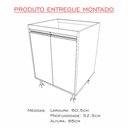 Ver mais imagens de Balcão de lavanderia 100% mdf - Sem o tanque TAMANHO:60X53