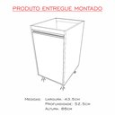 Ver imagem 6 de Balcão de lavanderia 100% mdf - Sem o tanque TAMANHO:60X53