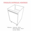 Ver imagem 2 de Balcão de lavanderia 100% mdf - Sem o tanque TAMANHO:60X53