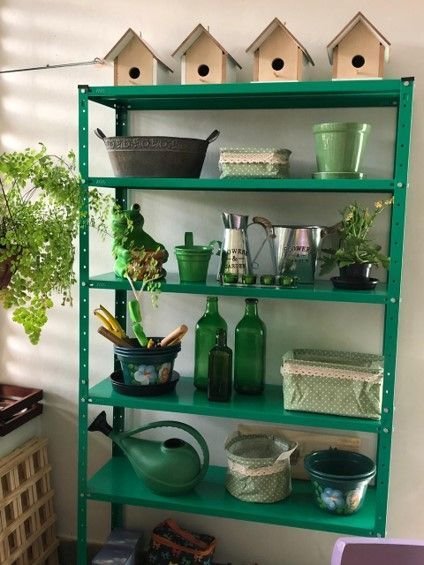 Estante Aço Leve 5 Prateleiras Bipartida Verde W3 - 10088 - 4