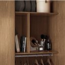 Ver imagem 5 de Guarda Roupa 4 Portas Espelho Amazonas 4.4 Jatoba