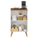 Ver imagem 2 de Balcão para Cozinha 59 Cm Favorita 1 Porta Branco Lacca - Zanzini