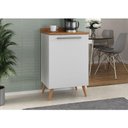 Ver imagem 5 de Balcão para Cozinha 59 Cm Favorita 1 Porta Branco Lacca - Zanzini