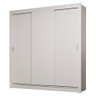 Guarda-roupa Casal 3 Portas de Correr Branco Sublime Madesa - 3