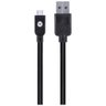 Cabo Usb X Micro Usb B 2.0 5 Pinos 1 Metro Preto - Musb-1 - 4