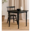 Ver imagem 4 de Mesa de Jantar Údine 4 Lugares Quadrada MDF Ébano Piratini Móveis