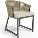 Ver imagem 1 de Cadeira Poltrona Corda Náutica e Alumínio Área Externa e Interna