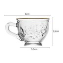 Ver imagem 4 de Conjunto 12 Xícaras com Píres Cristal 80ml New Butterfly Fio