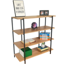 Ver imagem 1 de Estante Multiuso Strassis Design Sd-3080 Preta