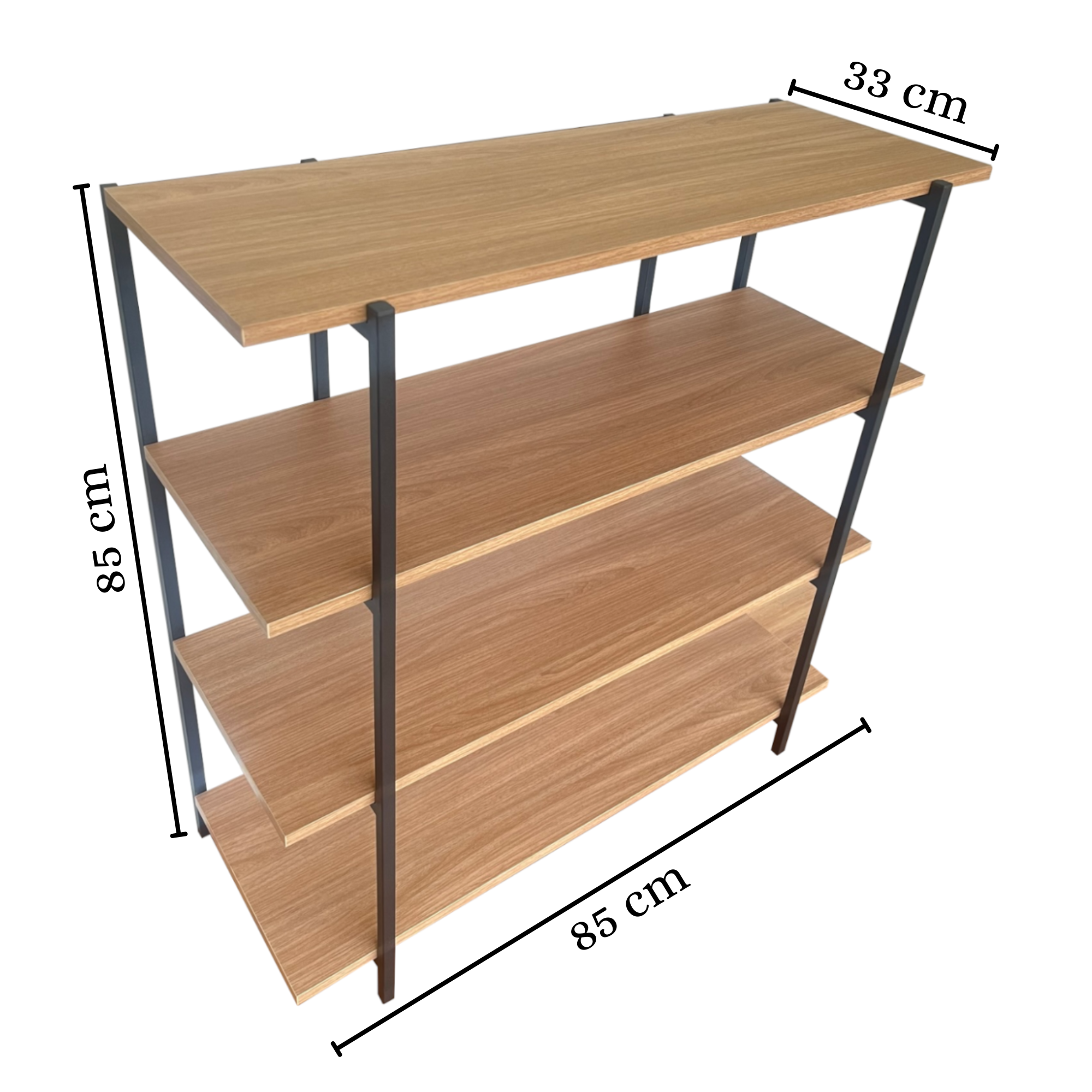 Estante Multiuso Strassis Design Sd-3080 Preta - 6