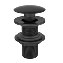 Ver imagem 1 de Válvula Ralo Click Pop Up Preto Fosco Black Matte Pia Lavatório Banheiro Lavabo Cuba Metal 7/8 Premi
