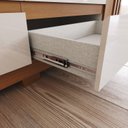 Ver imagem 6 de Guarda Roupa Casal 6 Portas 4 Gavetas com Apliques Ripados Riade