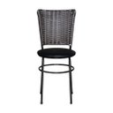 Ver imagem 3 de 2 Cadeiras para Mesa Preta Hawai Marrom:preto