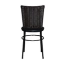 Ver imagem 5 de 2 Cadeiras para Mesa Preta Hawai Marrom:preto