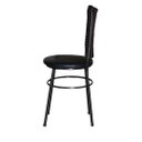 Ver imagem 4 de 2 Cadeiras para Mesa Preta Hawai Marrom:preto