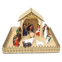 Ver imagem 1 de Presépio e Estábulo Natal Natalino 50x65cm