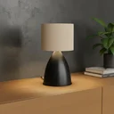 Ver imagem 2 de Abajur Luminaria de Mesa Clássico Moderno Elegante Bojudo Decoração Casa Sala Quarto Escritório