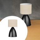 Ver imagem 4 de Abajur Luminaria de Mesa Clássico Moderno Elegante Bojudo Decoração Casa Sala Quarto Escritório